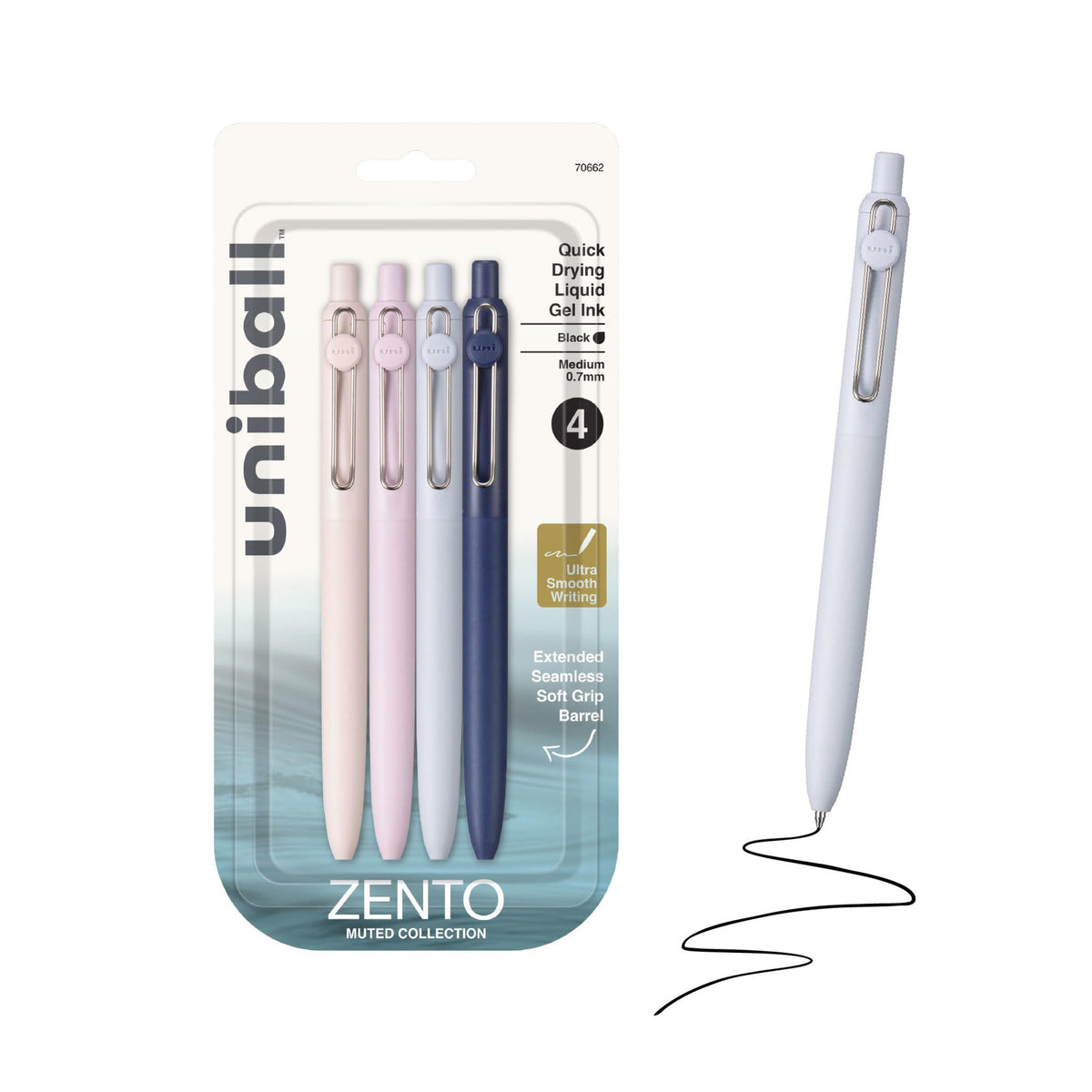 Uni-ball Bolígrafos Gel Zento