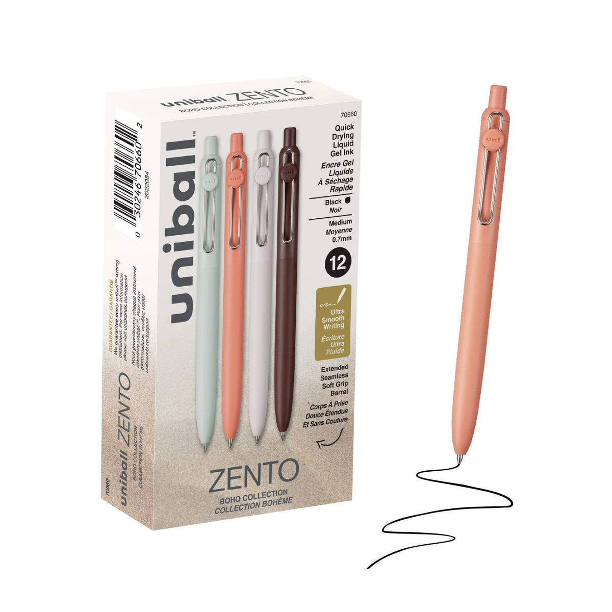 Uni-ball Bolígrafos Gel Zento