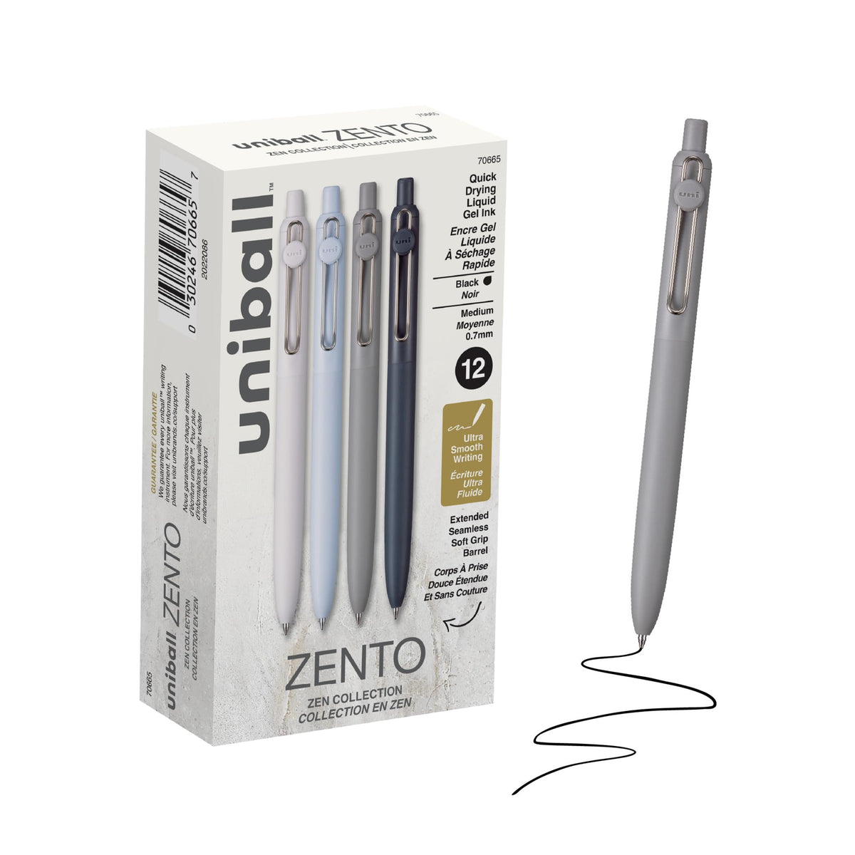 Uni-ball Bolígrafos Gel Zento