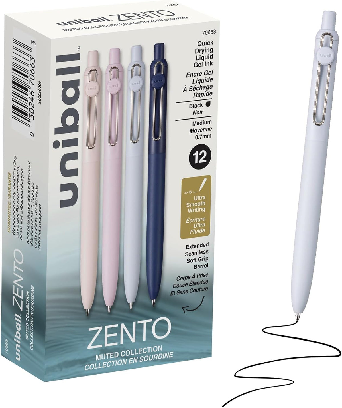 Uni-ball Bolígrafos Gel Zento