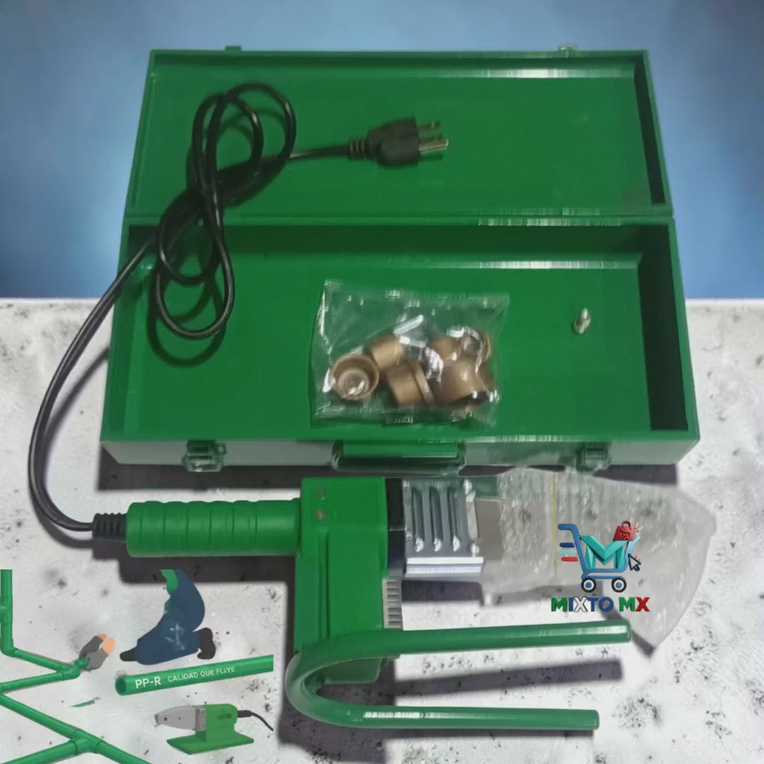 Termofusor para tubo PP-R 800w